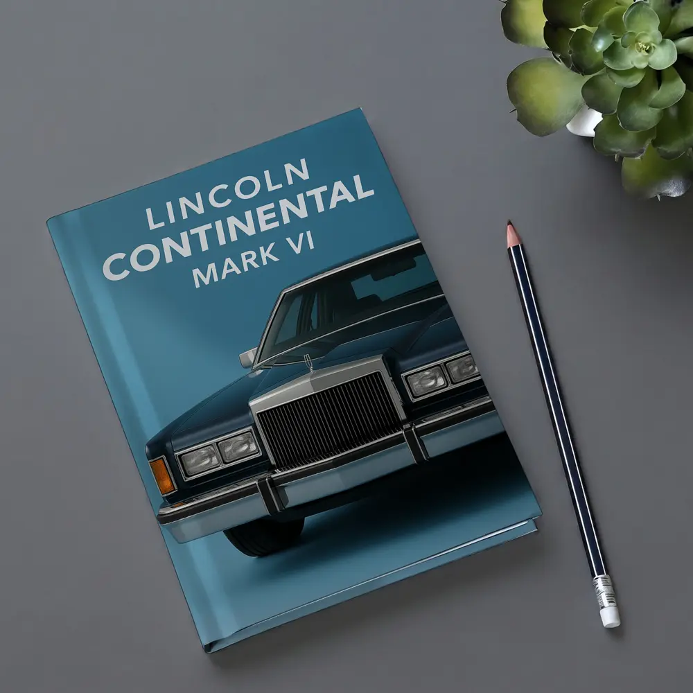 Lincoln Continental Mark VI Blue Studio – Notebooks