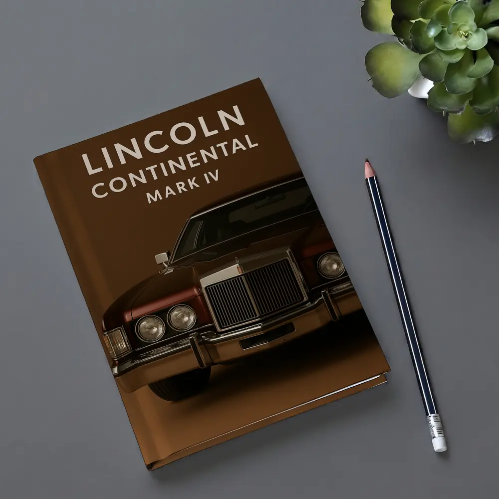 Lincoln Continental Mark IV Brown Studio – Notebooks