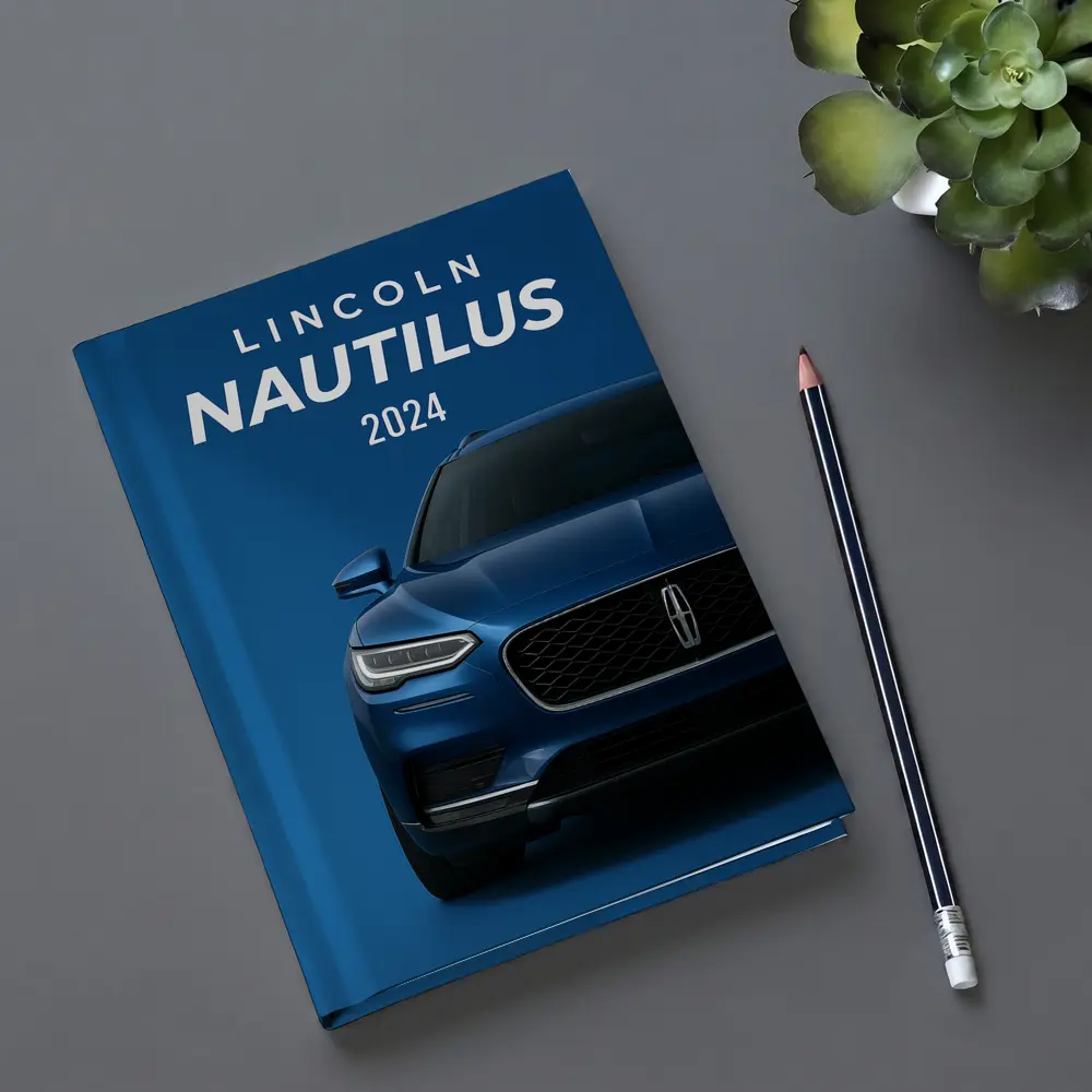 Lincoln Nautilus 2024 Blue SUV Front View – Notebooks