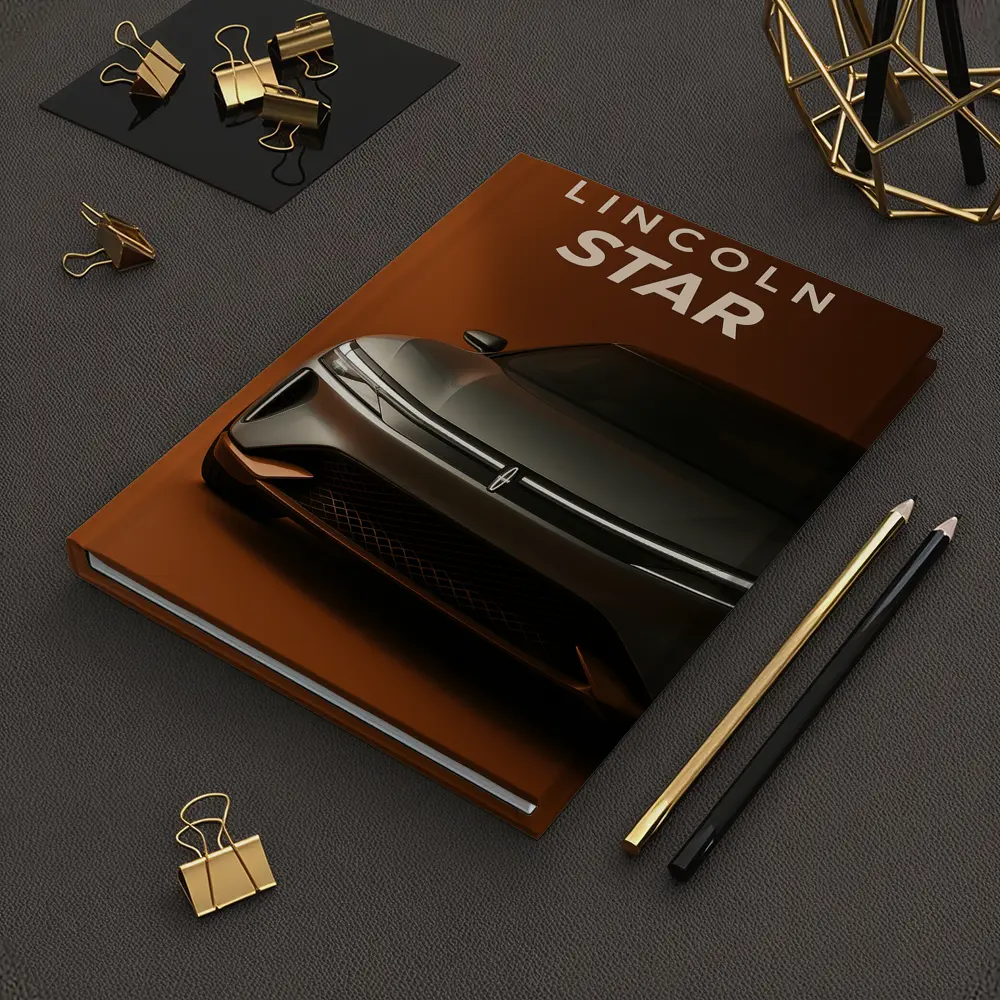 Lincoln Star Concept Car Brown Studio – Notebooks