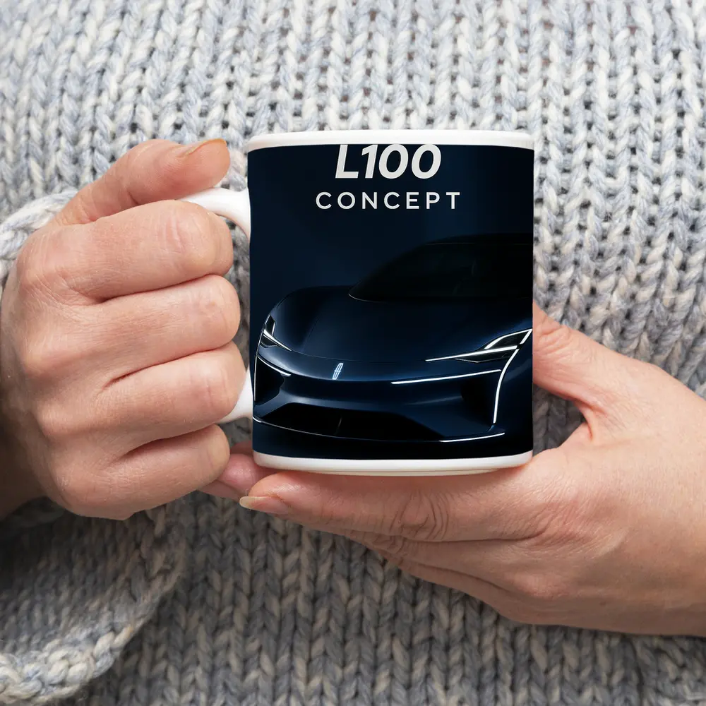 Lincoln L100 Concept Car Dark Blue – Mugs