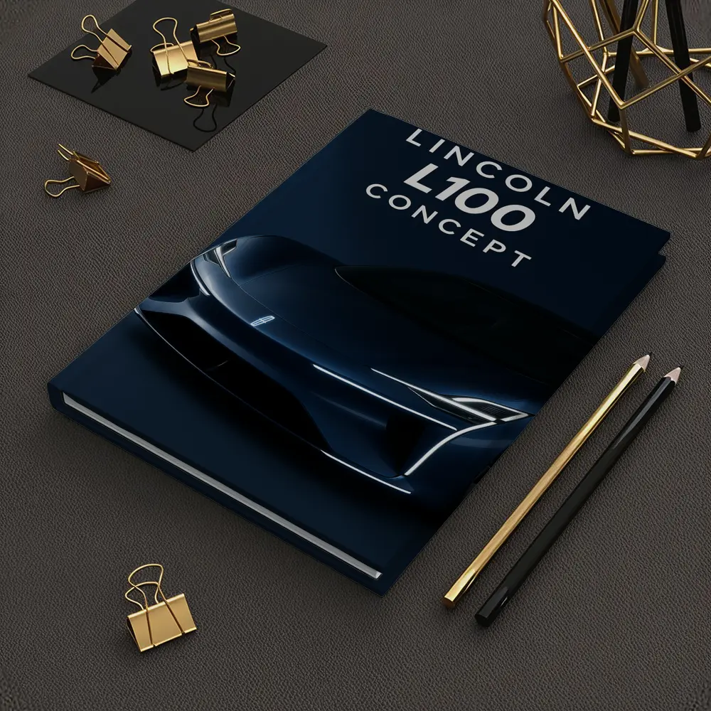 Lincoln L100 Concept Car Dark Blue – Notebooks