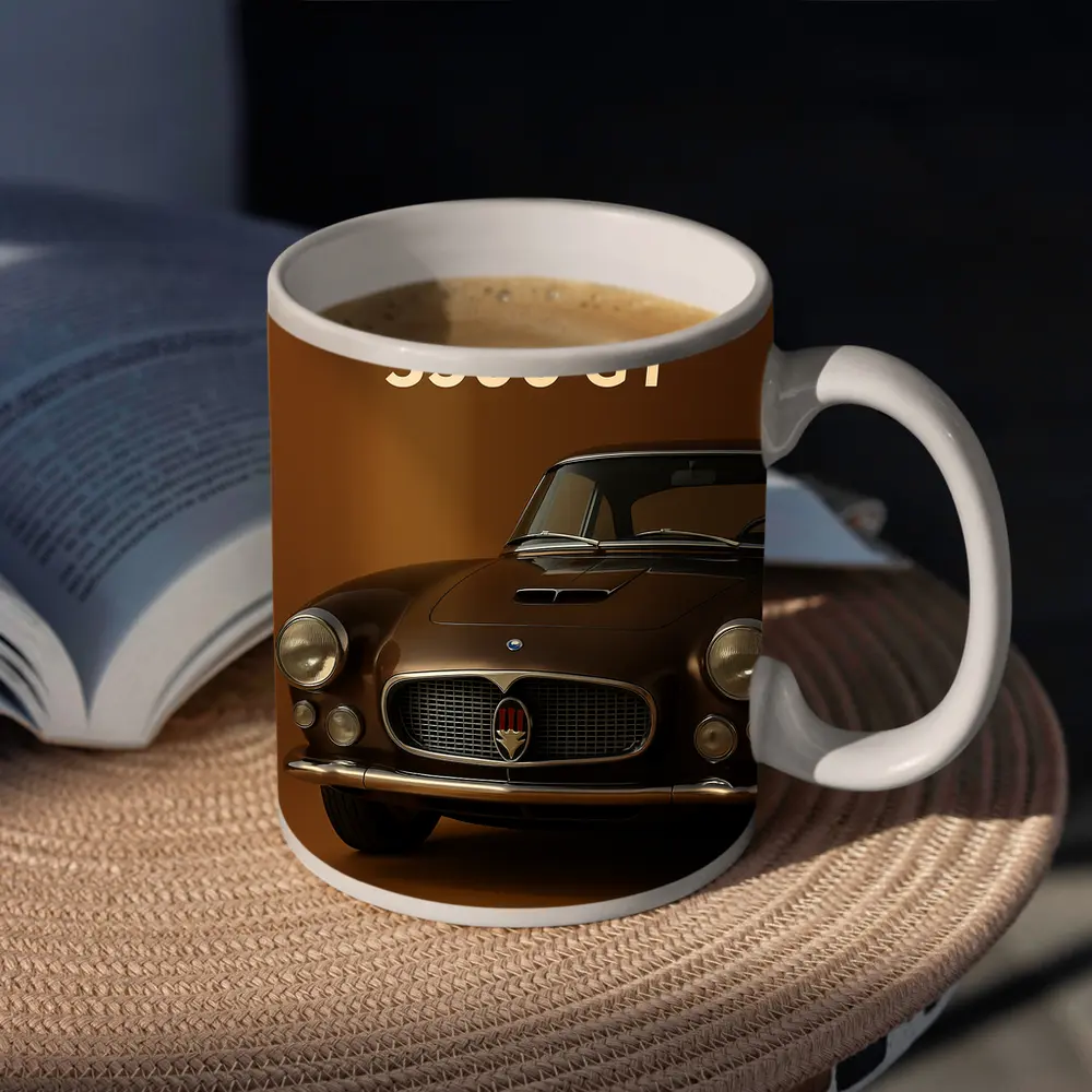Maserati 3500 GT Classic Brown Studio – Mugs