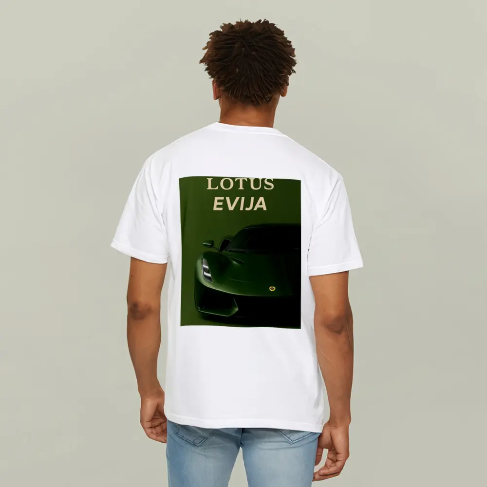 Lotus Evija Green Supercar Front View – T-Shirts