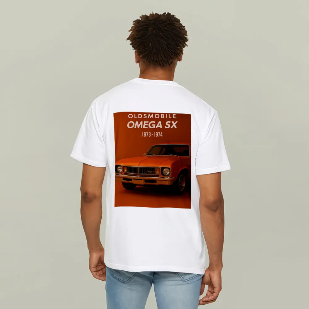 Oldsmobile Omega SX Classic Muscle Car Orange – T-Shirts