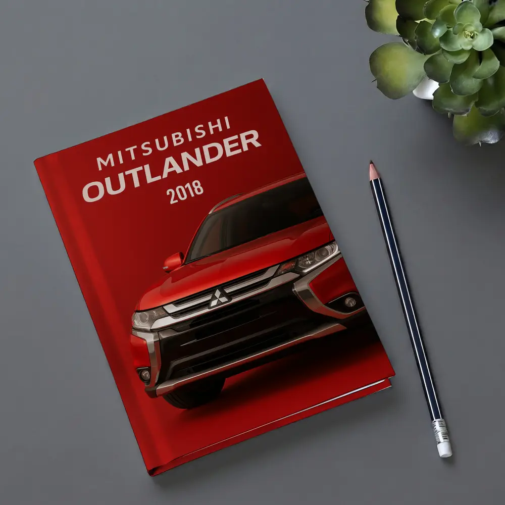 Mitsubishi Outlander 2018 Red Bold Front – Notebooks
