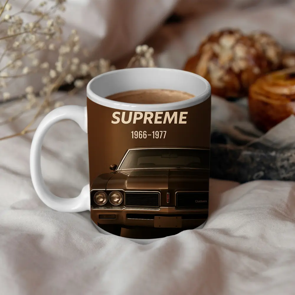 Oldsmobile Cutlass Supreme Classic Muscle Car – Mugs