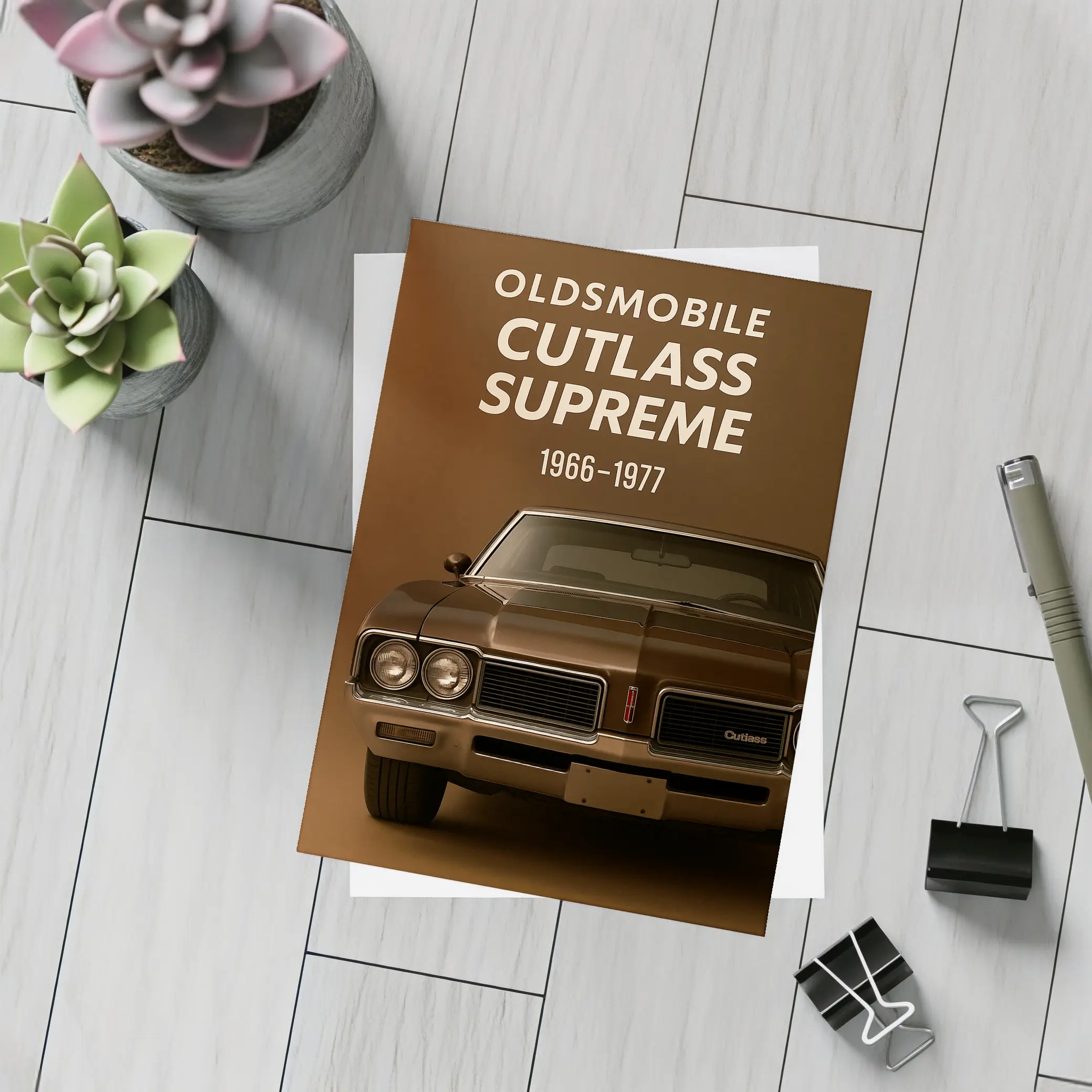 Oldsmobile Cutlass Supreme Classic Muscle Car – Postcards