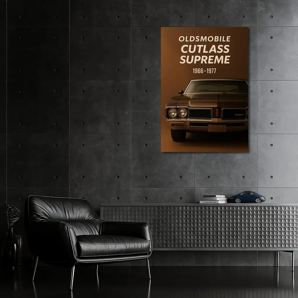 Oldsmobile Cutlass Supreme Classic Muscle Car – Wall Art