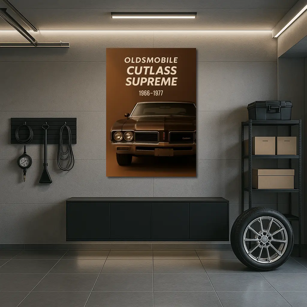 Oldsmobile Cutlass Supreme Classic Muscle Car – Wall Art