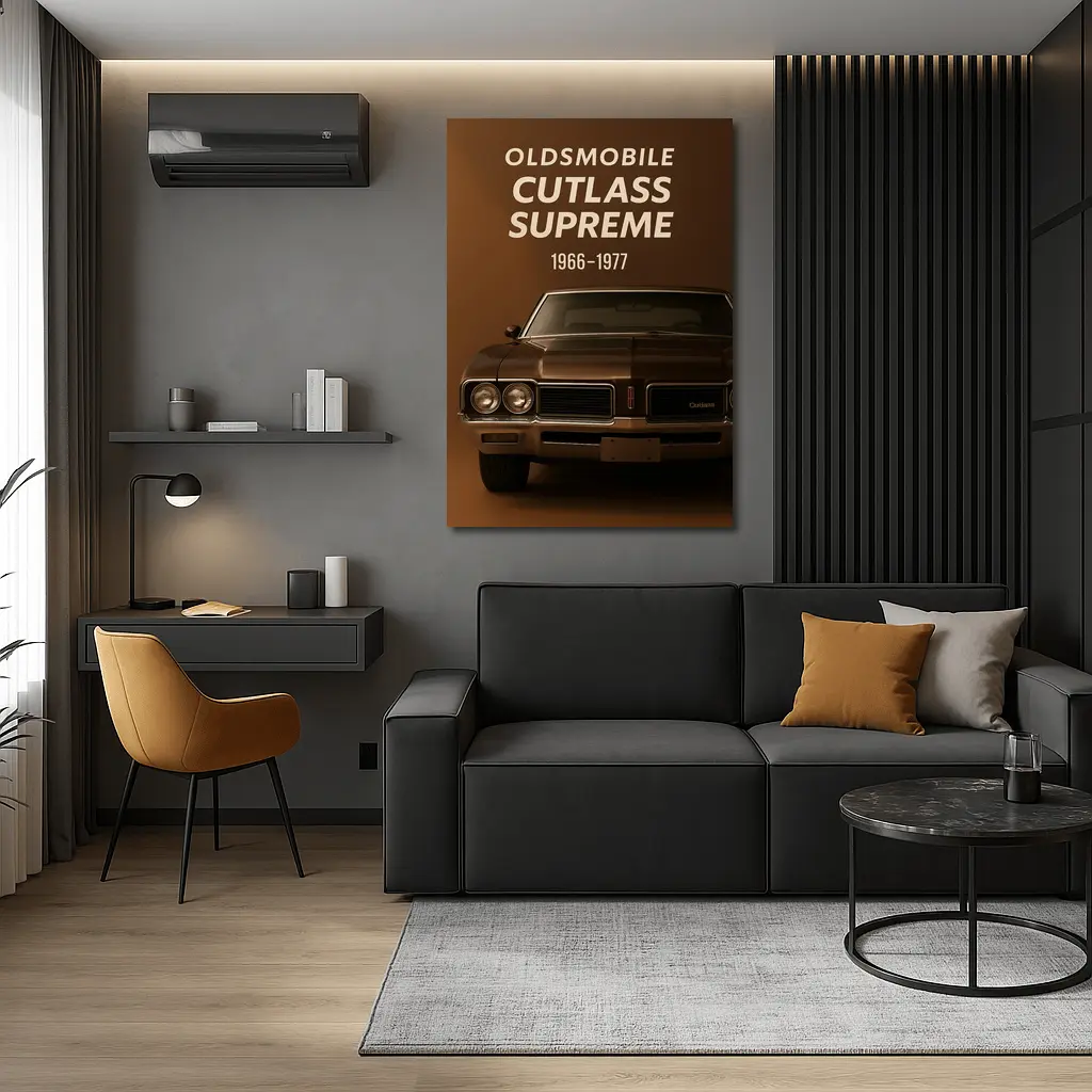 Oldsmobile Cutlass Supreme Classic Muscle Car – Wall Art