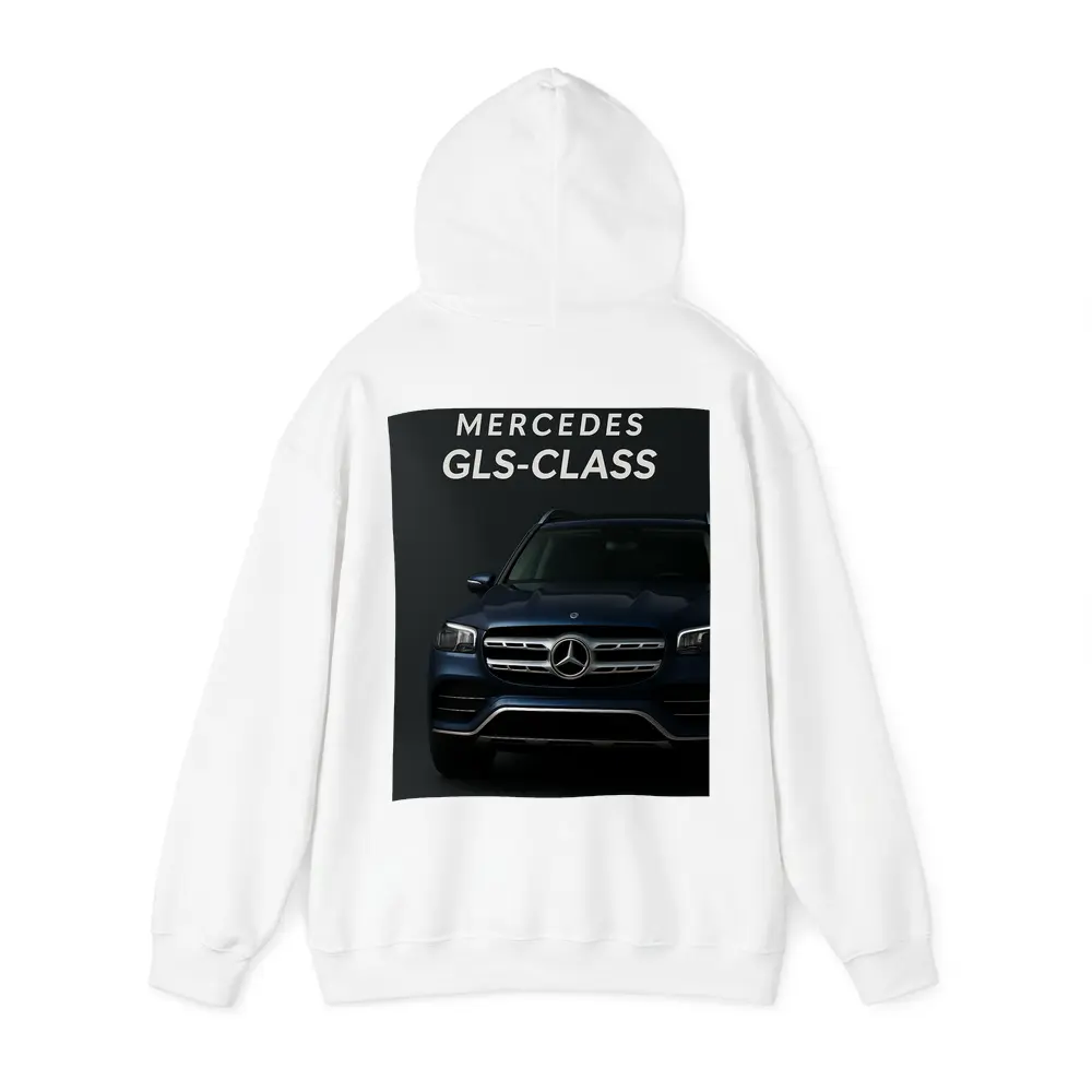 Mercedes GLS Class Dark Blue Front View – Hoodies