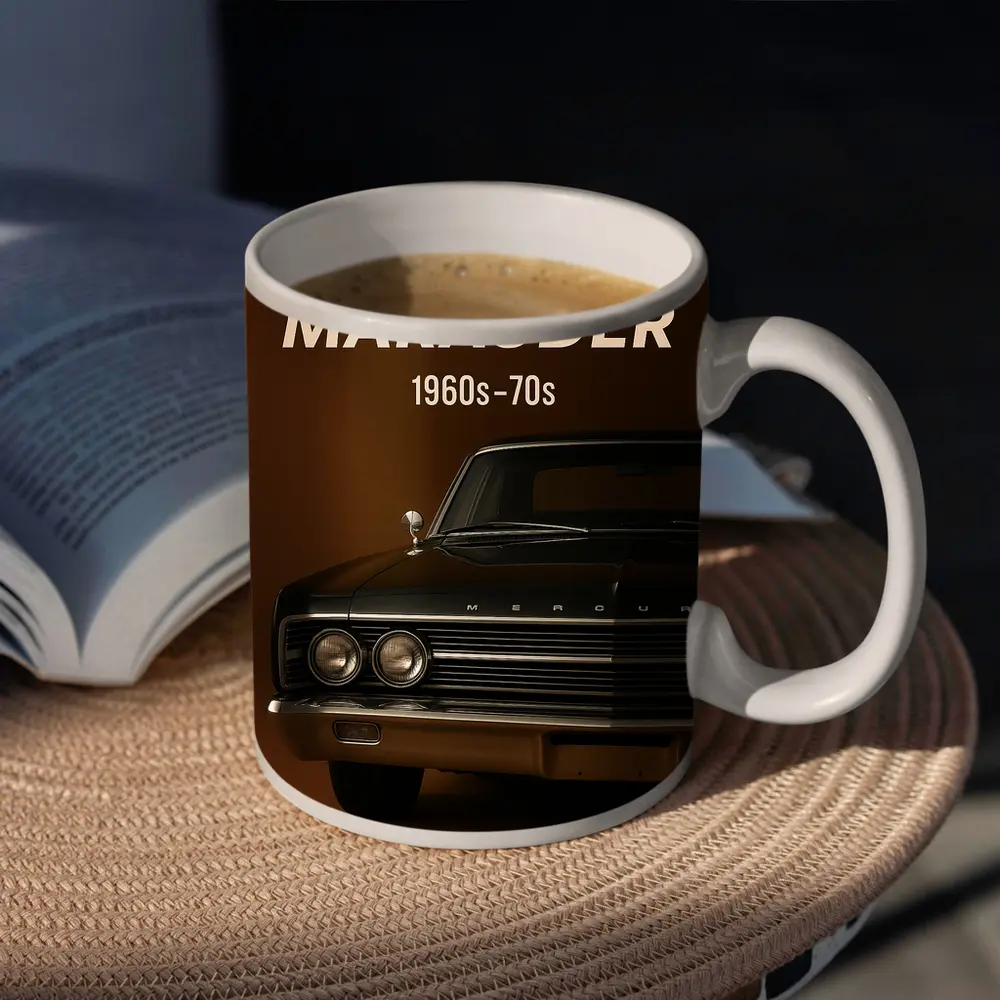 Mercury Marauder Classic Muscle Car Brown – Mugs