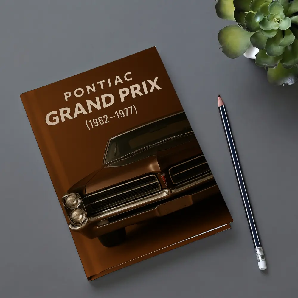 Pontiac Grand Prix Classic Muscle Car Brown – Notebooks