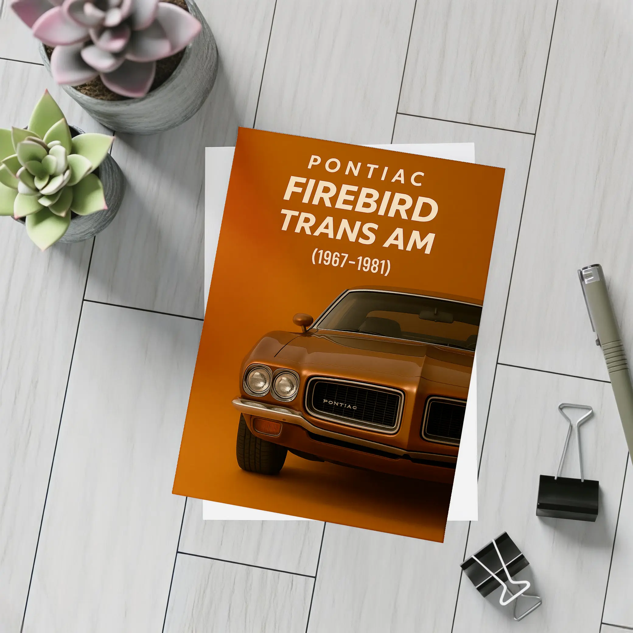 Pontiac Firebird Trans Am Classic Muscle Car – Postcards