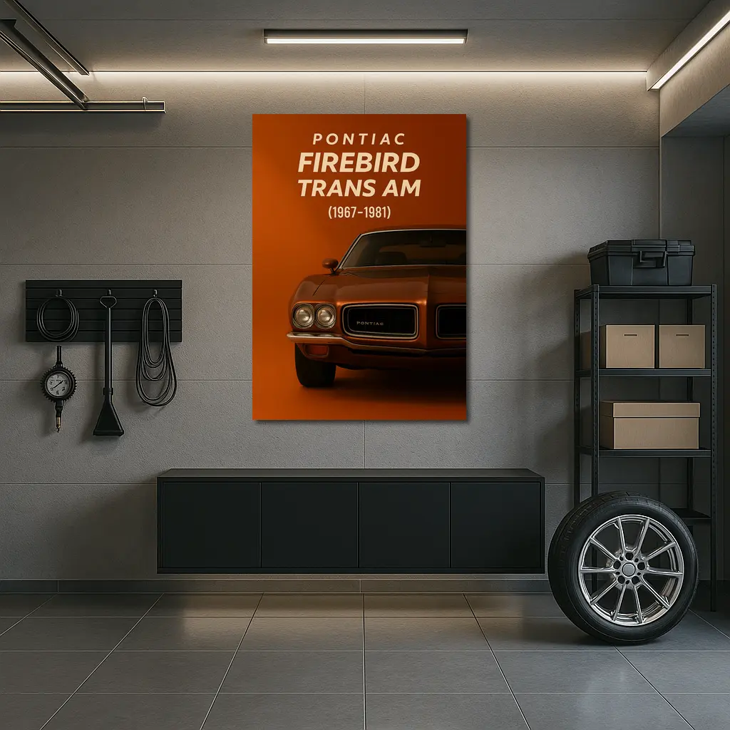 Pontiac Firebird Trans Am Classic Muscle Car – Wall Art