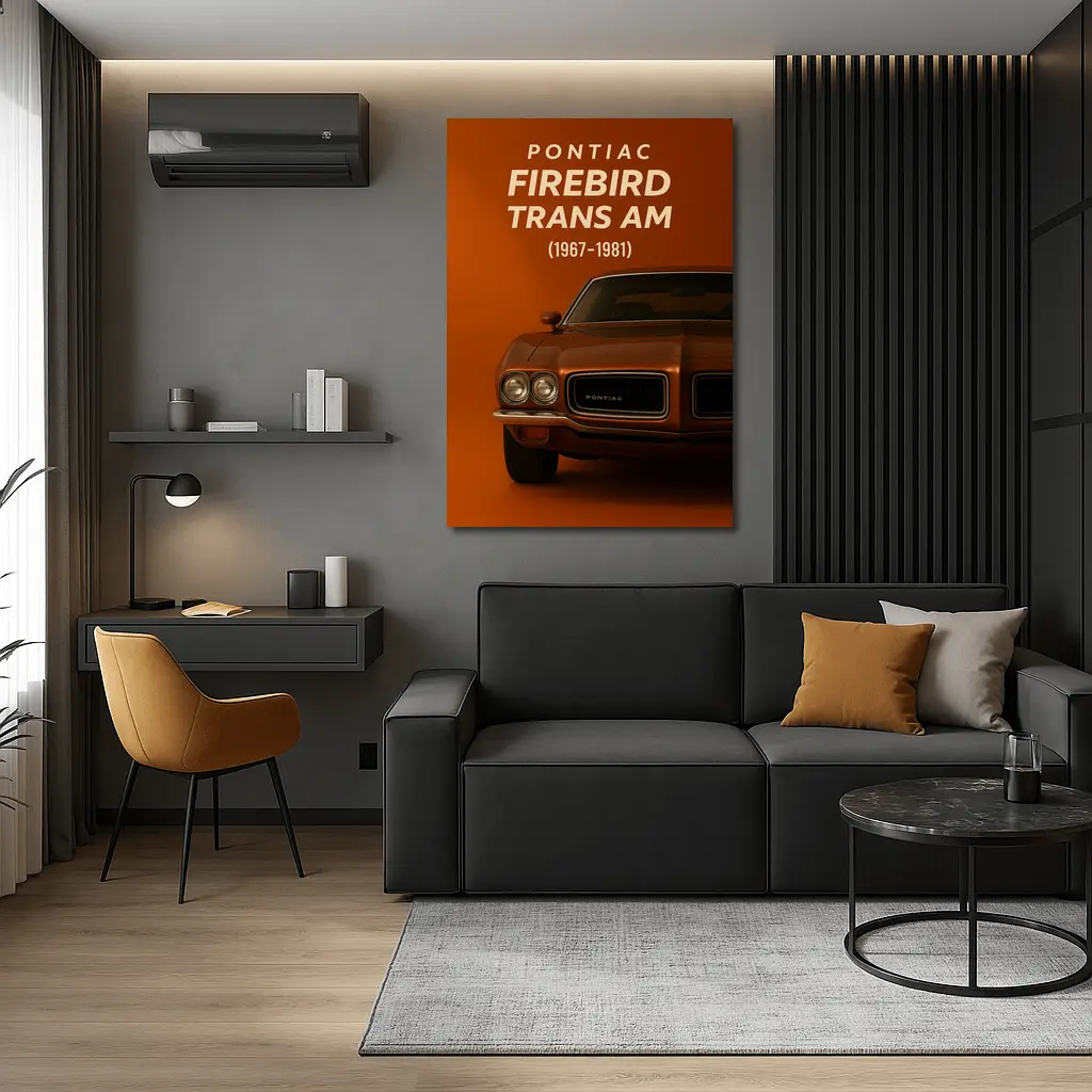Pontiac Firebird Trans Am Classic Muscle Car – Wall Art