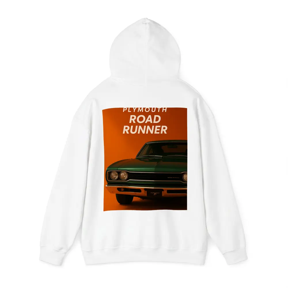 Plymouth Road Runner Classic Muscle Car Orange – Hoodies
