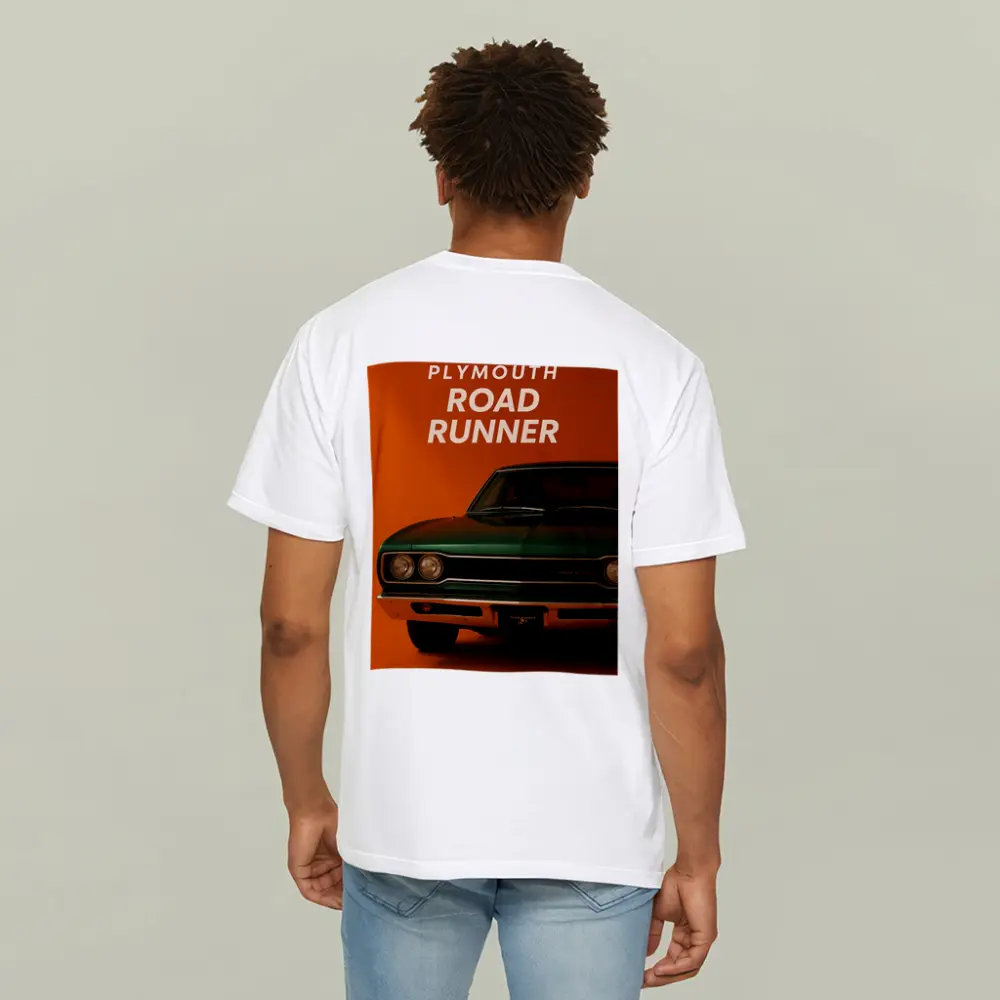 Plymouth Road Runner Classic Muscle Car Orange – T-Shirts
