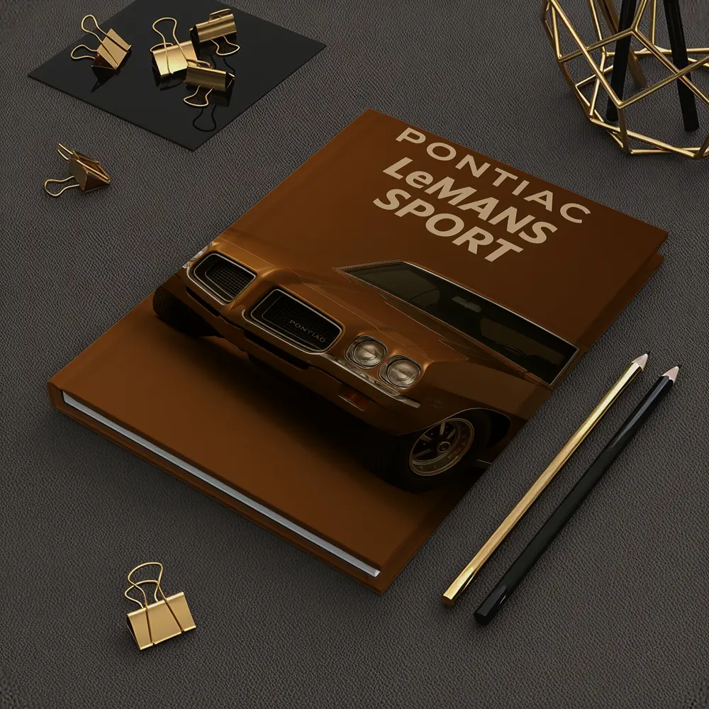 Pontiac LeMans Sport Classic Gold Brown – Notebooks