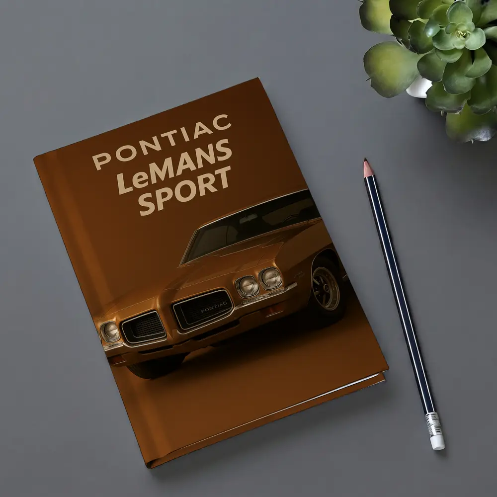 Pontiac LeMans Sport Classic Gold Brown – Notebooks