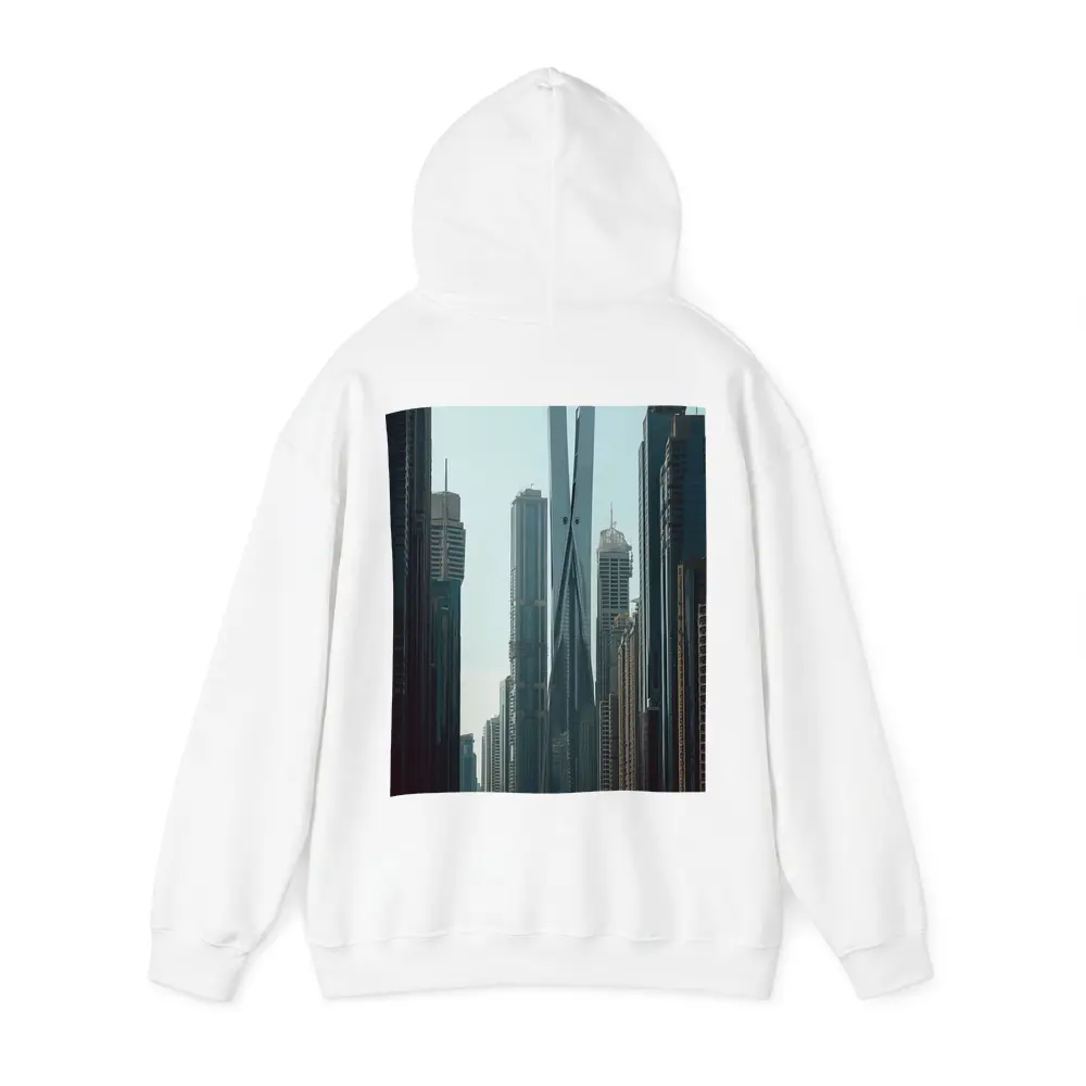 Dubai Skyscrapers Crossing Towers City Skyline – Hoodies