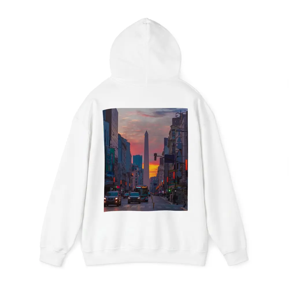 Buenos Aires Obelisk Sunset Street View – Hoodies