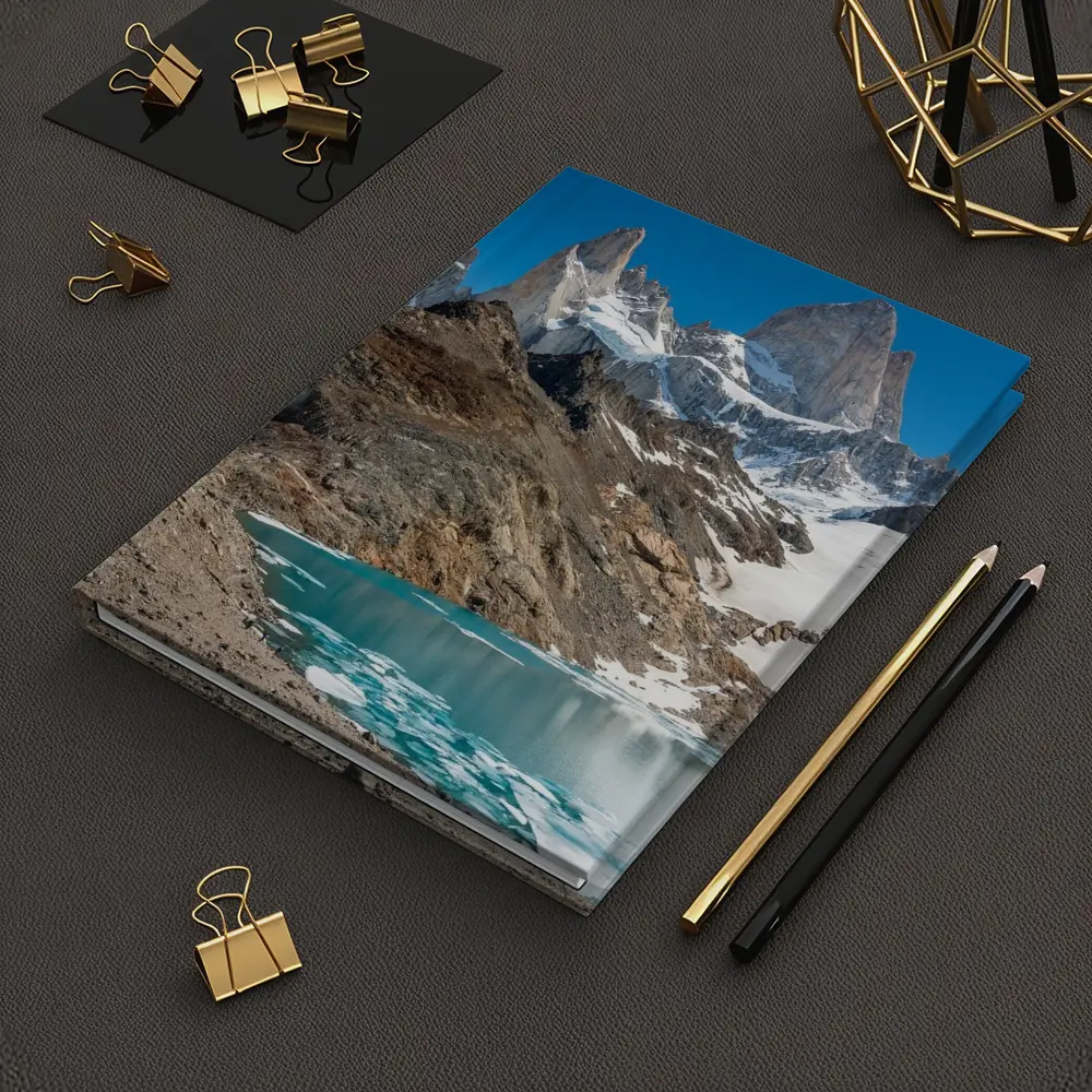 Fitz Roy Peak Turquoise Glacial Lake Patagonia – Notebooks