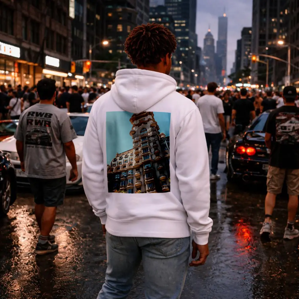 Palacio Barolo Buenos Aires Blue Sky – Hoodies