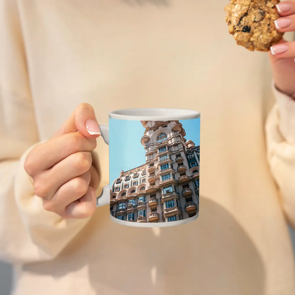 Palacio Barolo Buenos Aires Blue Sky – Mugs