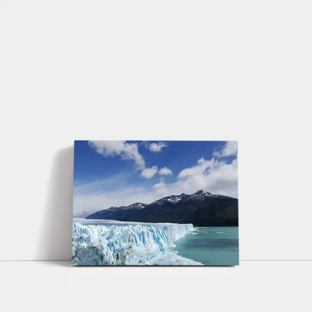 Perito Moreno Glacier Patagonia Mountains Blue Sky – Wall Art