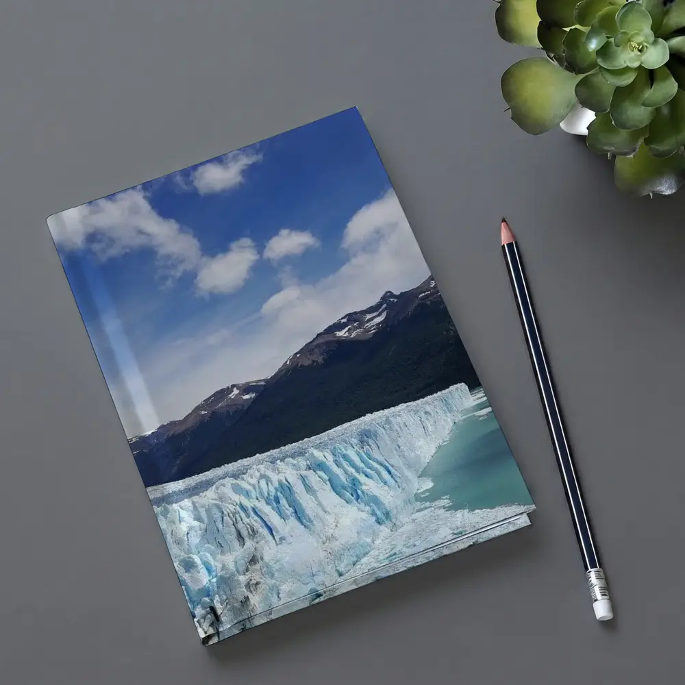 Perito Moreno Glacier Patagonia Mountains Blue Sky – Notebooks