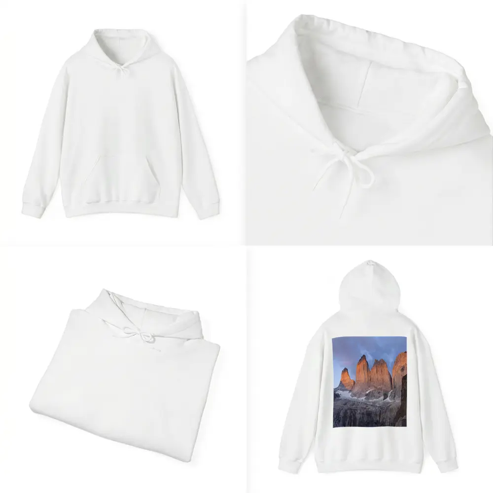 Torres del Paine Towers Sunrise Chile Mountains – Hoodies