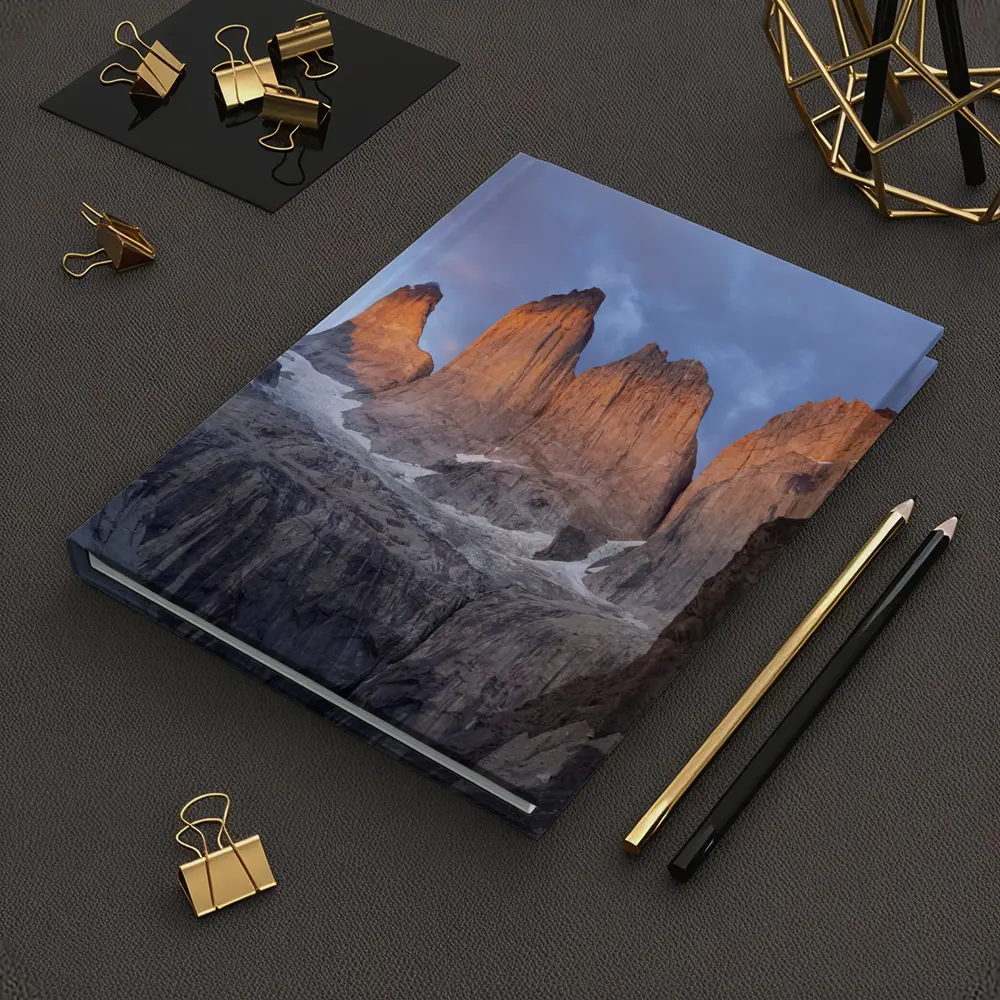 Torres del Paine Towers Sunrise Chile Mountains – Notebooks