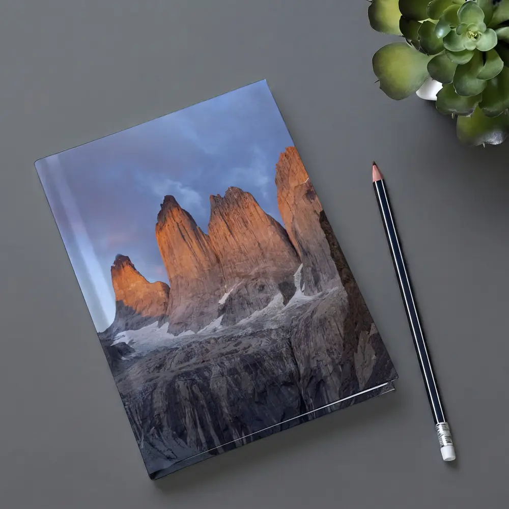 Torres del Paine Towers Sunrise Chile Mountains – Notebooks