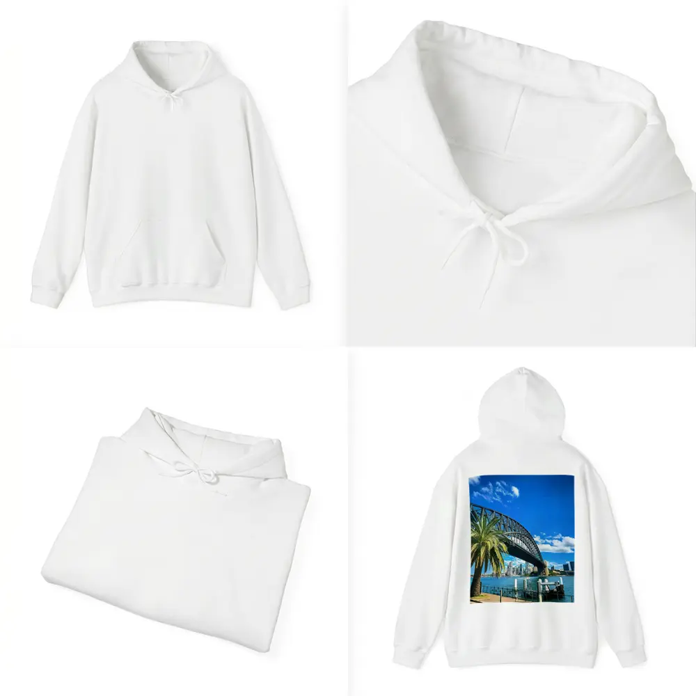 Sydney Harbour Bridge Blue Sky Australia – Hoodies