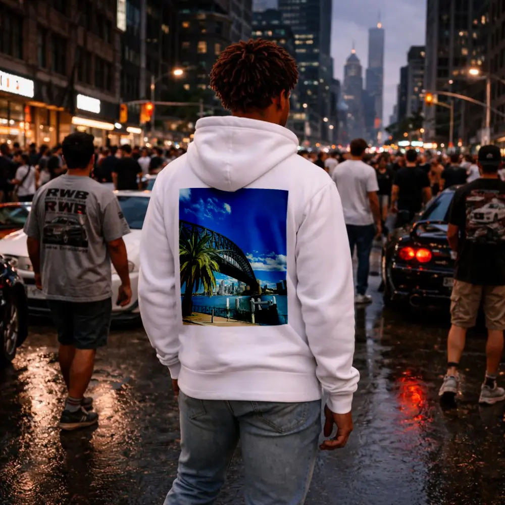 Sydney Harbour Bridge Blue Sky Australia – Hoodies