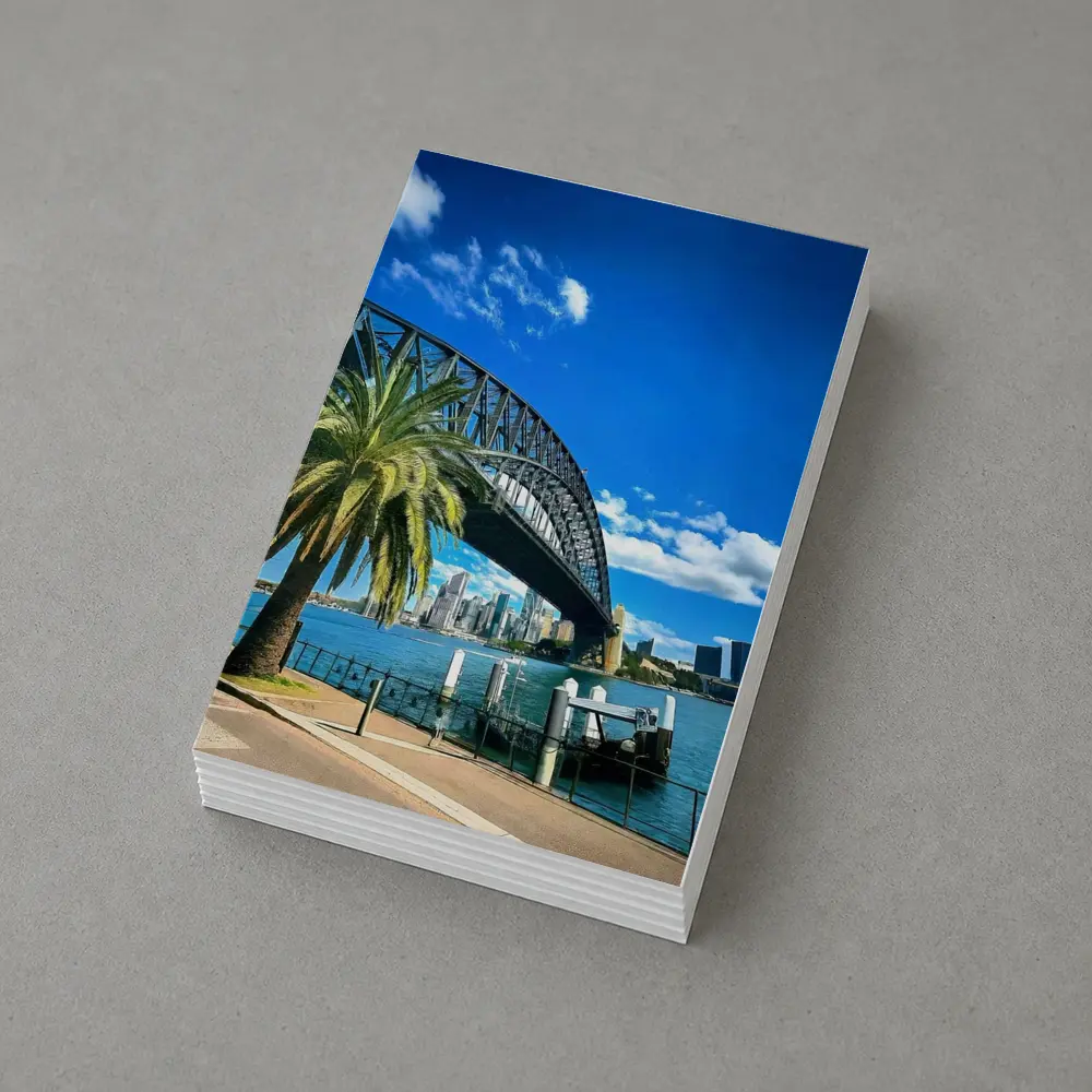 Sydney Harbour Bridge Blue Sky Australia – Postcards