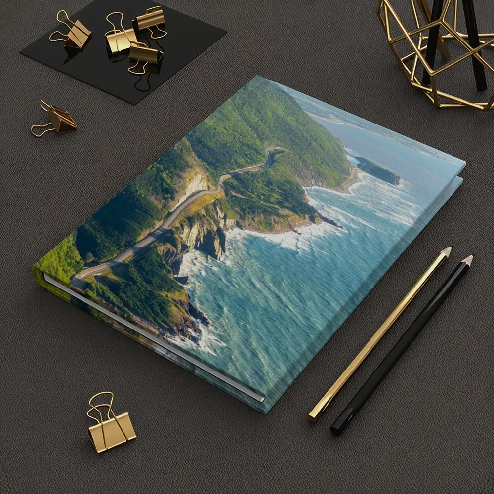 Cabot Trail Coastal Road Green Cliffs Ocean – Notebooks