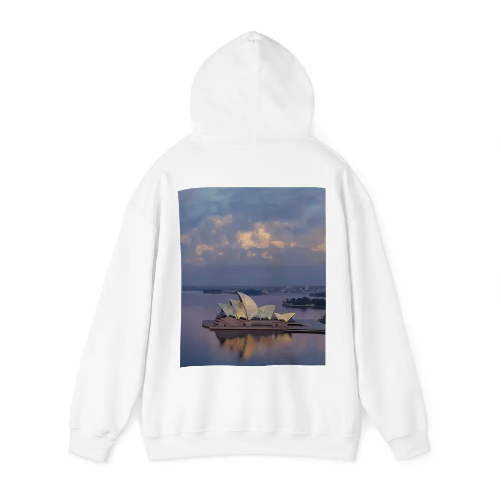 Sydney Opera House Harbor Dusk Reflection – Hoodies
