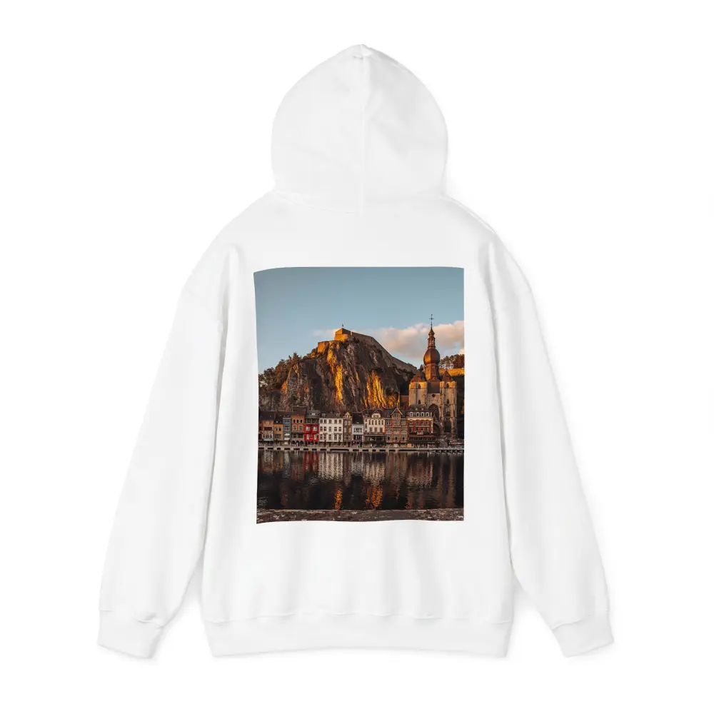 Dinant Belgium Citadel River Golden Hour – Hoodies