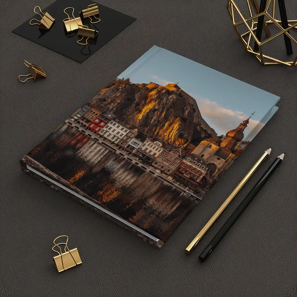 Dinant Belgium Citadel River Golden Hour – Notebooks