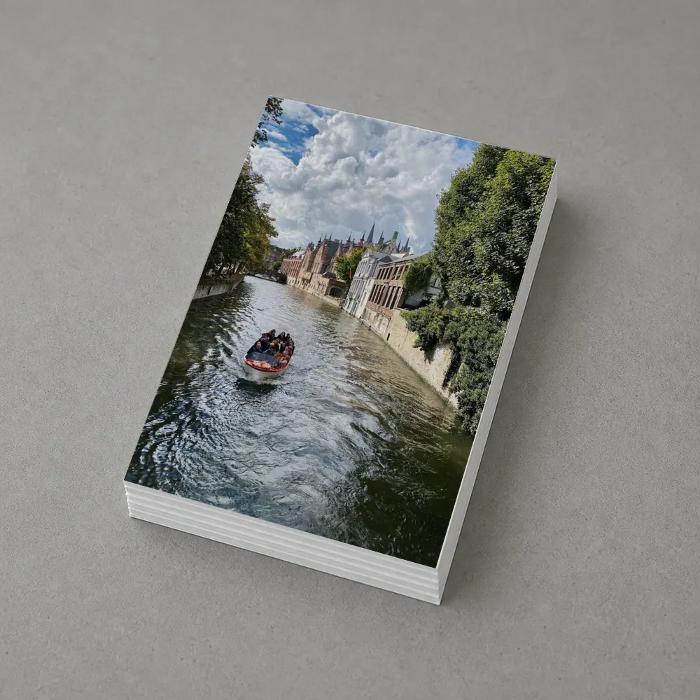Bruges Canal Boat Tour Medieval City – Postcards
