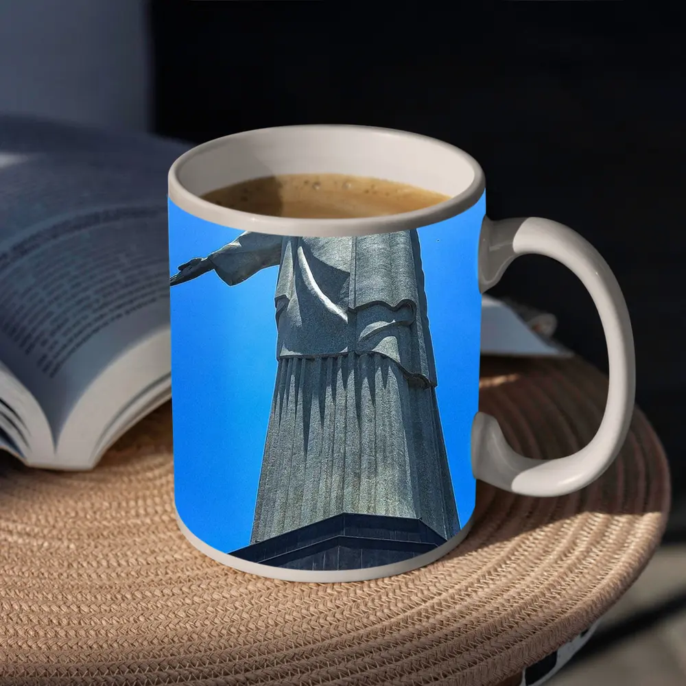 Christ the Redeemer Statue Blue Sky – Mugs