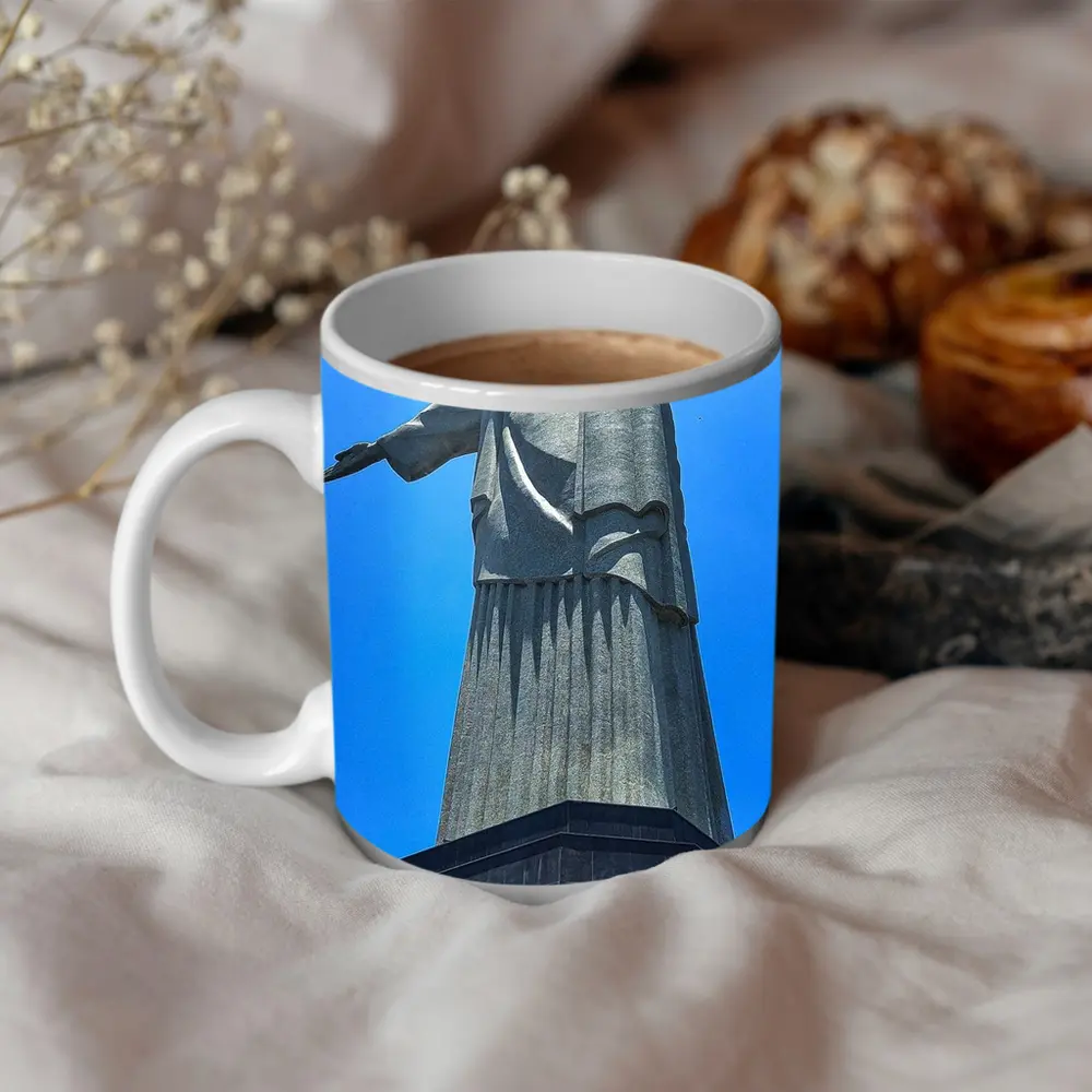 Christ the Redeemer Statue Blue Sky – Mugs
