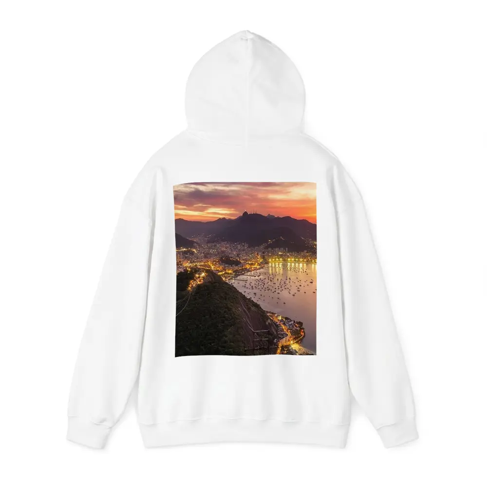 Rio de Janeiro City Lights Sunset View – Hoodies