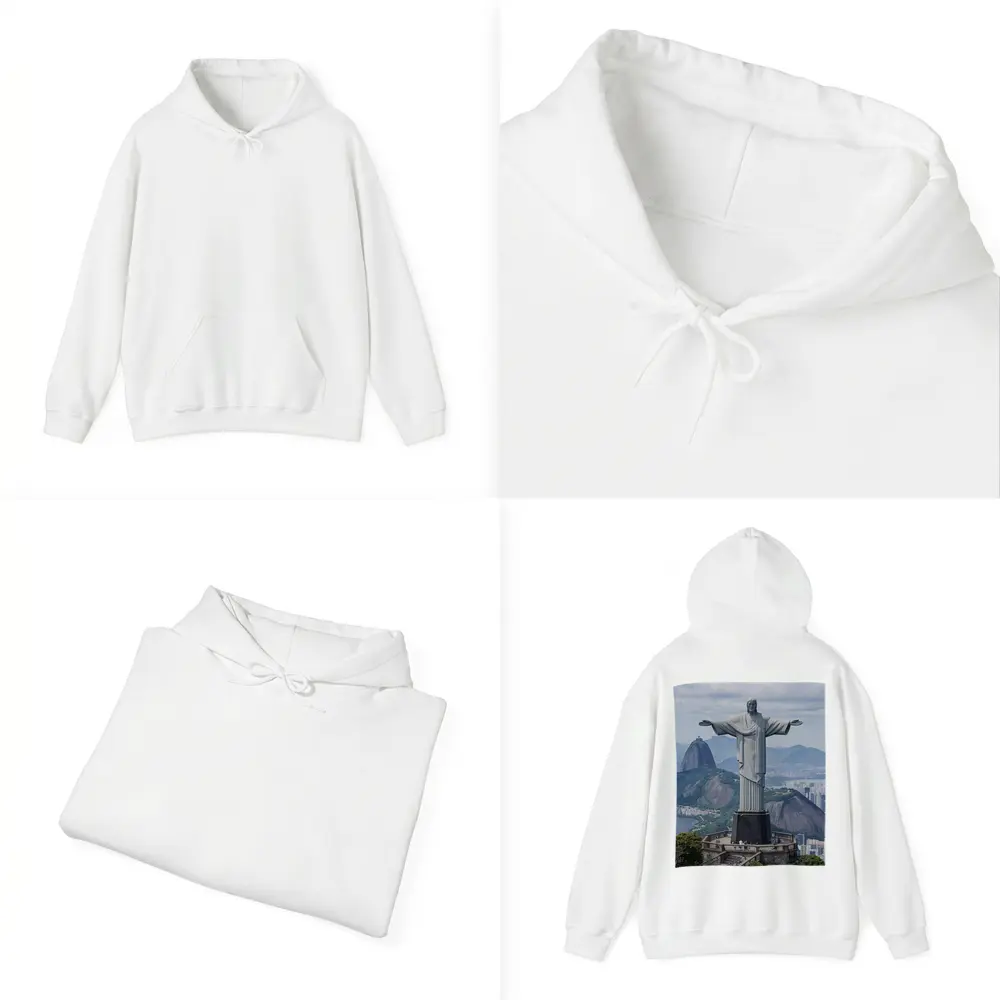 Christ the Redeemer Rio de Janeiro City View – Hoodies
