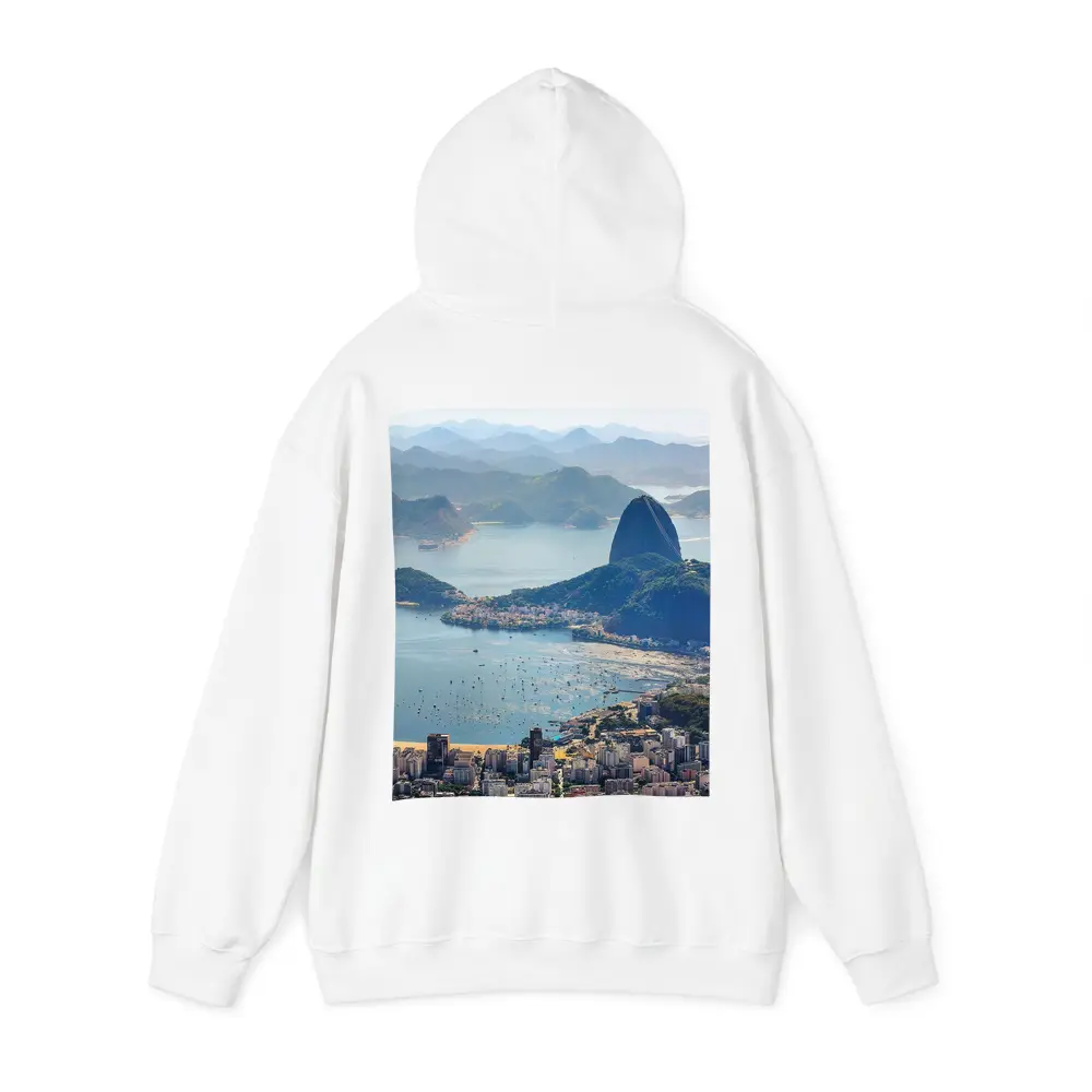 Rio de Janeiro Sugarloaf Mountain Bay Aerial View – Hoodies
