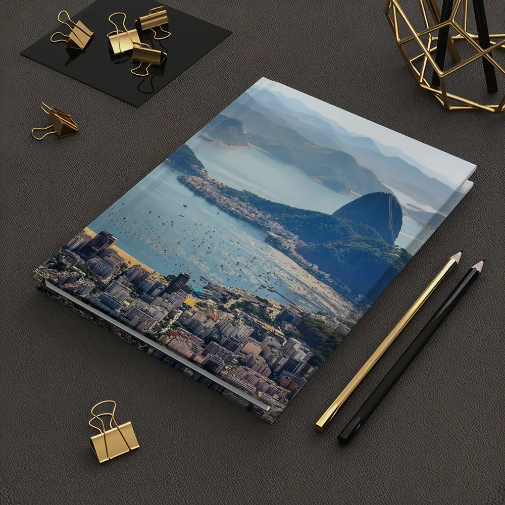 Rio de Janeiro Sugarloaf Mountain Bay Aerial View – Notebooks