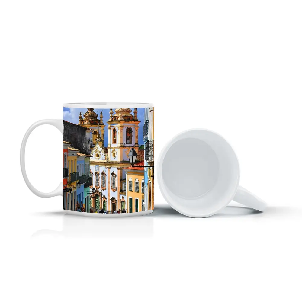 Pelourinho Historic District Salvador Brazil Street – Mugs